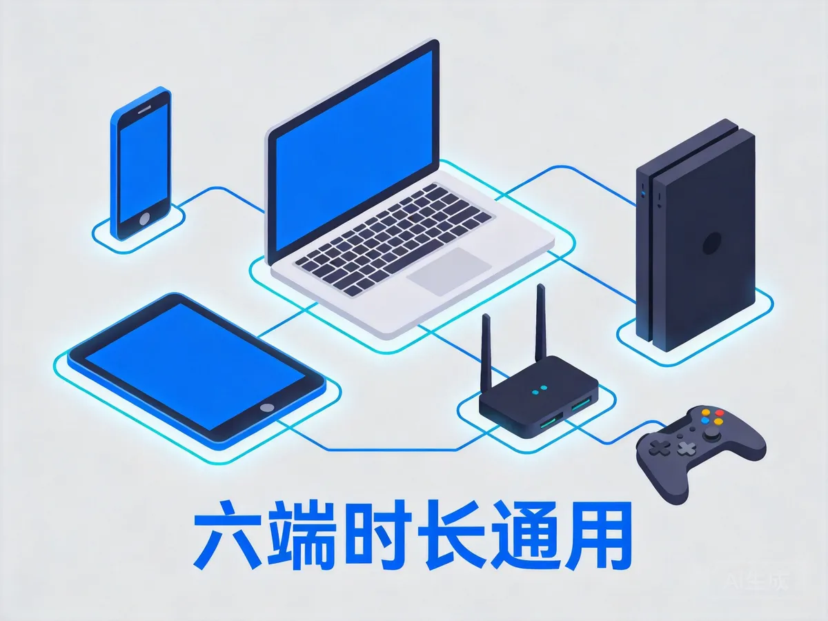 雷神加速器六端通用功能解析：一个账号全平台加速 - 雷神加速器教程